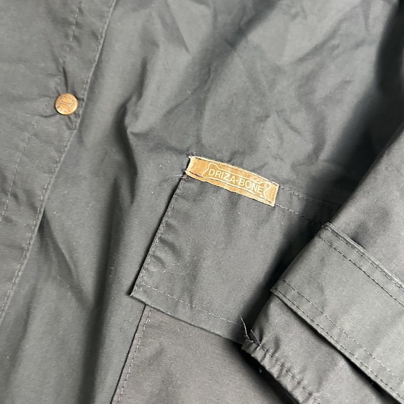 Driza-Bone Coat Mens Size 6 Black Oilskin Riding Duster Long Rain Jacket Outback - Picture 5 of 10